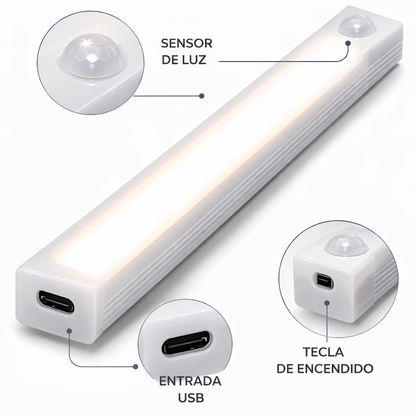 BARRA LED CON SENSOR DE MOVIMIENTO